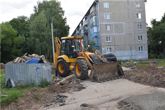 Дворы Московского района Чебоксар преобразятся ко Дню города