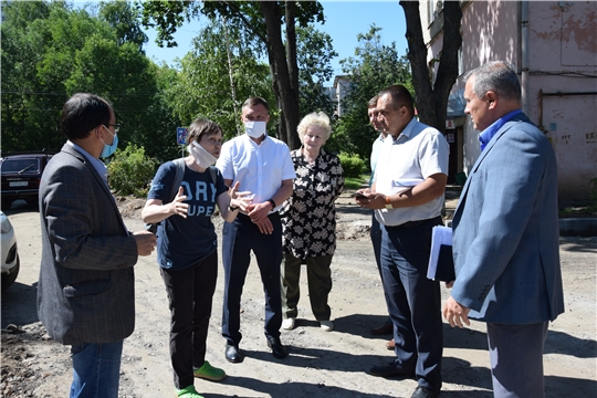 Дворы в Чебоксарах становятся краше благодаря инициативности жителей