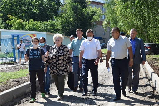 Дворы в Чебоксарах становятся краше благодаря инициативности жителей