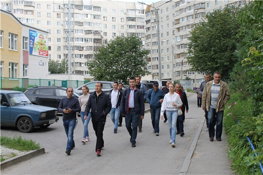 В юго-западной части города Чебоксары проведен обход территории