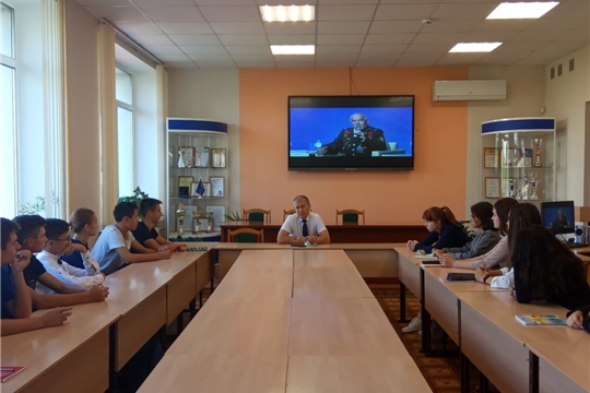 В образовательных организациях г. Чебоксары проходят мероприятия, приуроченные ко Дню солидарности в борьбе с терроризмом