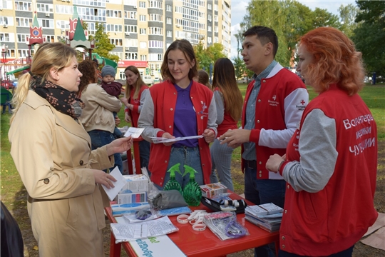 В Студенческом сквере проведено мероприятие под слоганом «Трезвая семья – успешные дети»