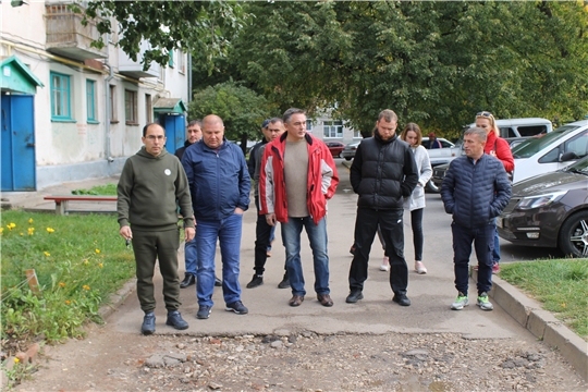 В Московском районе г. Чебоксары проведен еженедельный обход территории