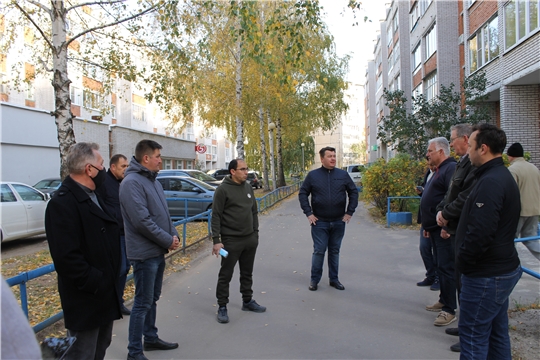 В Московском районе г. Чебоксары проведен обход территории