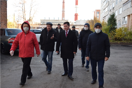 В Чебоксарах сдана еще одна дворовая территория по улице Т. Кривова