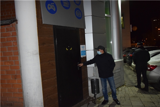В ходе ночного рейда в Московском районе г. Чебоксары выявлены нарушения