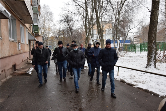 В Московском районе г. Чебоксары проведен еженедельный обход территории