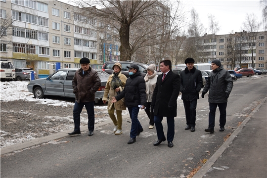 После исправления недочетов принята дворовая территория по улице Эльгера, 6, 8 и 14