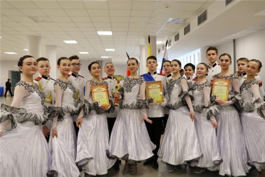 Новочебоксарские кадеты стали победителями в общекомандном зачете «Бала четырех Побед»