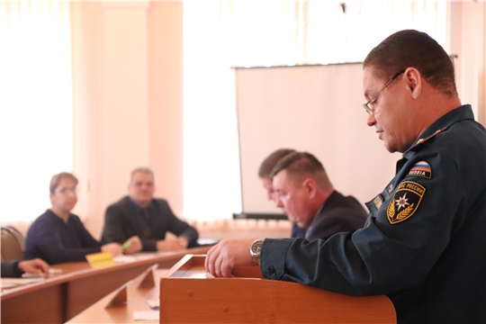 г. Новочебоксарск: состоялось заседание Комиссии по предупреждению и ликвидации чрезвычайных ситуаций