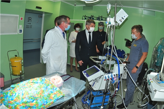 Врио Главы Чувашии посетил Республиканскую детскую клиническую больницу