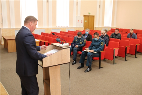 В Новочебоксарске стартовал второй этап комплексного командно-штабного учения по ликвидации последствий чрезвычайных ситуаций, связанных с разливом нефти и нефтепродуктов