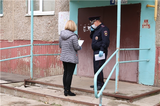 В городе продолжаются профилактические рейды на соблюдение режима самоизоляции контактных лиц с больными COVID-19