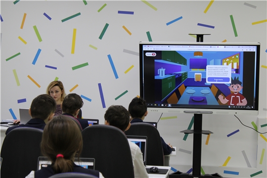 В Центре цифрового образования детей «IT-Куб.Канаш» стартовал Всероссийский образовательный проект  «Урок цифры»