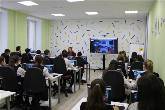 Урок цифры в Центре цифрового образования детей  «IT-Куб.Канаш»