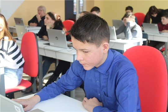 Образовательная акция для школьников  «Позитивный интернет» в «IT-Куб.Канаш»
