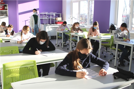 Школьники Чувашии присоединились к просветительской акции  «Всероссийский экологический диктант»