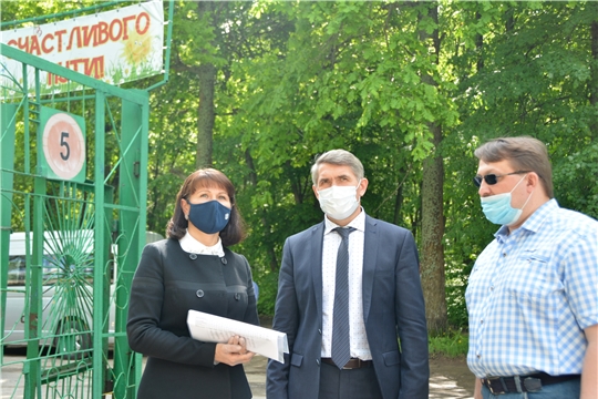 Врио Главы Чувашии Олег Николаев взял на контроль подготовку к летней детской оздоровительной кампании