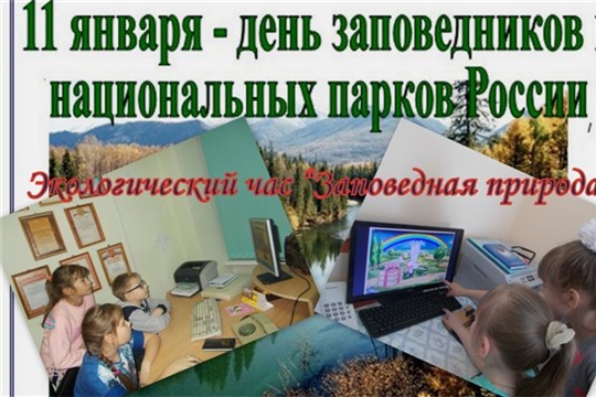 В рамках Дня заповедников и национальных парков прошел экологический час «Заповедная природа»