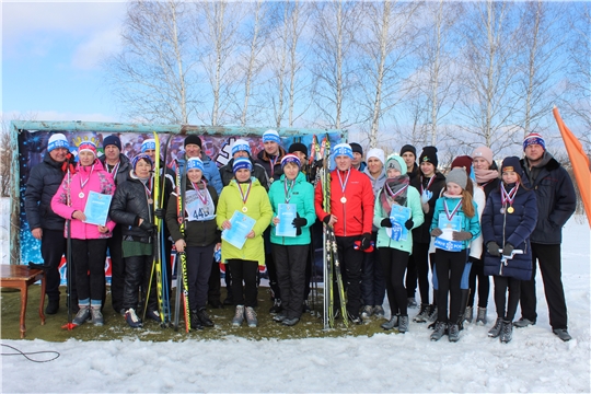 В Порецком районе прошли соревнования в рамках ежегодной зимней спортивной акции «Лыжня России»