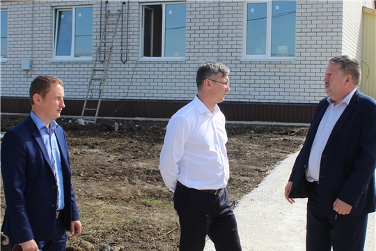 Порецкий район посетил министр строительства, архитектуры и жилищно-коммунального хозяйства Чувашии Александр Героев