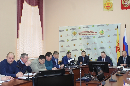 В администрации Шемуршинского района состоялось совещание с главами сельских поселений