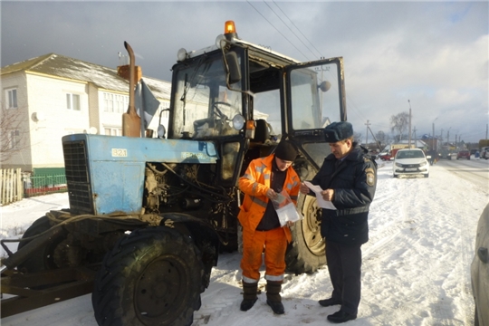 Операция «Снегоход» в Шемуршинском районе