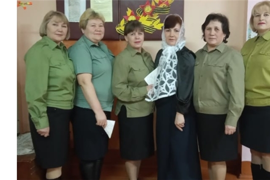 Женский ансамбль «Шанчак» принял участие в районном конкурсе