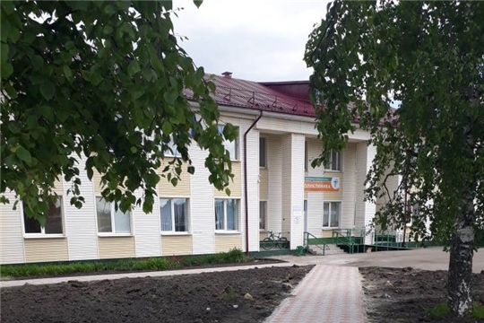 Благоустройство и озеленение территории Шемуршинской районной больницы