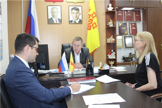 Шемуршинский район посетил исполняющий обязанности министра экономического развития и имущественных отношений Чувашской Республики Дмитрий Иванович Краснов