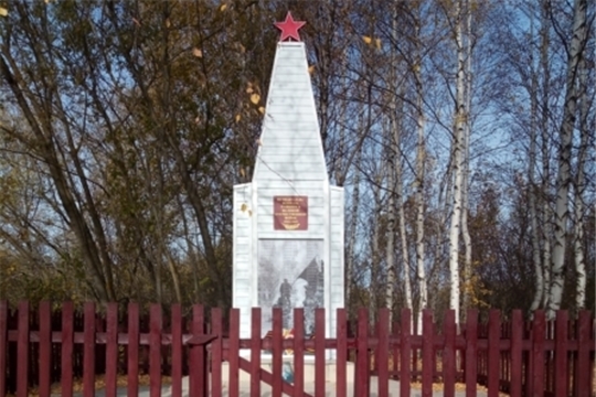 Ремонт памятника воинам Великой Отечественной войны в селе Шамкино
