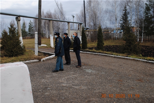 В Шемуршинском районе был проведен осмотр защитных сооружений