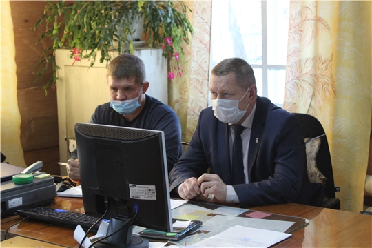 Глава администрации Шемуршинского района Владимир Денисов провел встречу с активом Бичурга-Баишевского сельского поселения