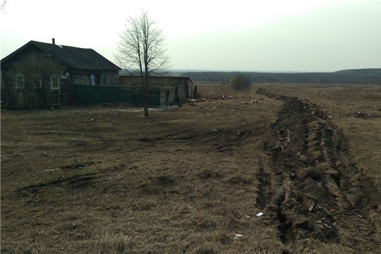 В Шумерлинском районе  производится опашка населенных пунктов