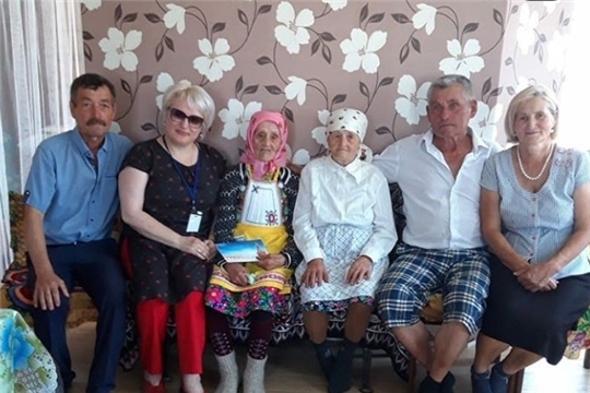 Жительница Шумерлинского района отметила 100 - летний юбилей