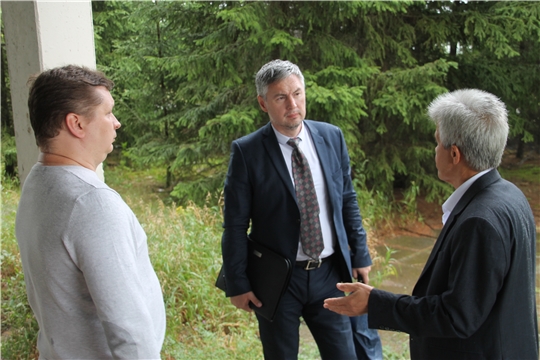 Министр промышленности и энергетики Чувашской Республики Сергей Лекарев посетил перспективные инвестиционные площадки Шумерлинского района