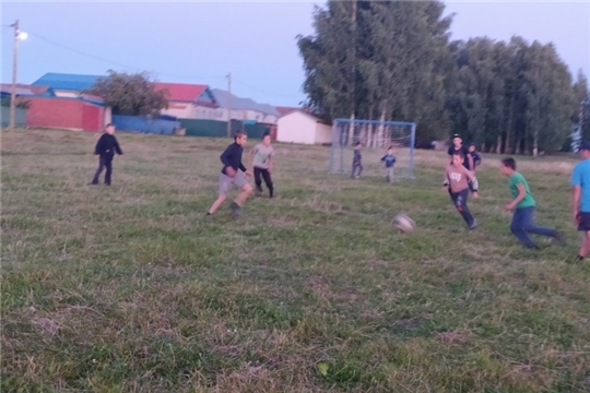 В Юманайском сельском поселении  установлена новая спортивно-игровая площадка