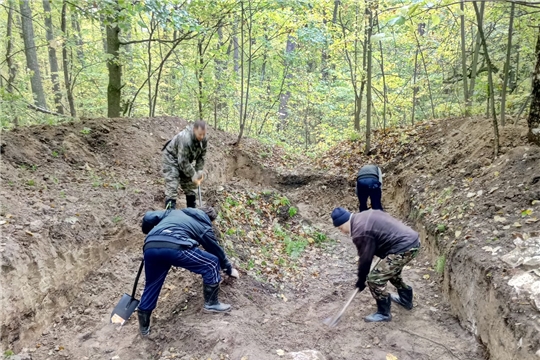 Реализация проекта «Наш Сурский рубеж обороны» в Шумерлинском районе продолжается