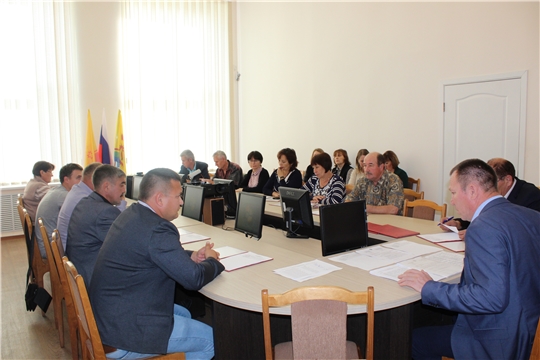 Состоялось заседание Собрания депутатов Шумерлинского  района седьмого созыва.
