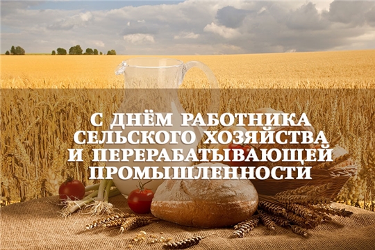 Поздравление врио главы администрации района Андрея Мостайкина с Днем сельского хозяйства и перерабатывающей промышленности