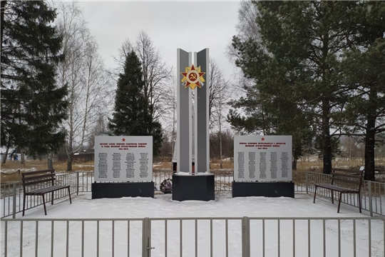 Завершилось строительство памятников участникам ВОВ