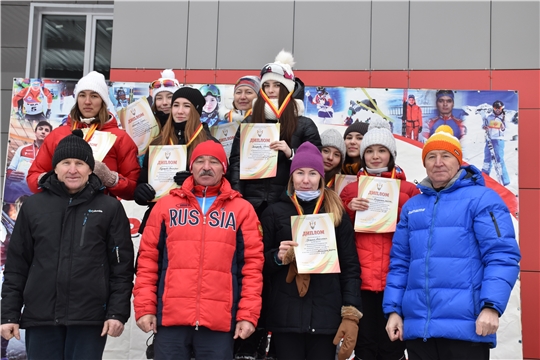 Чемпионат и первенство Чувашии по лыжной эстафете