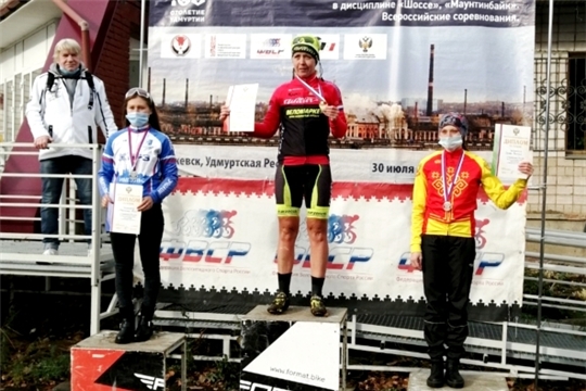 Орлова Валерия - бронзовый призер чемпионата России по маунтинбайк-велокроссу