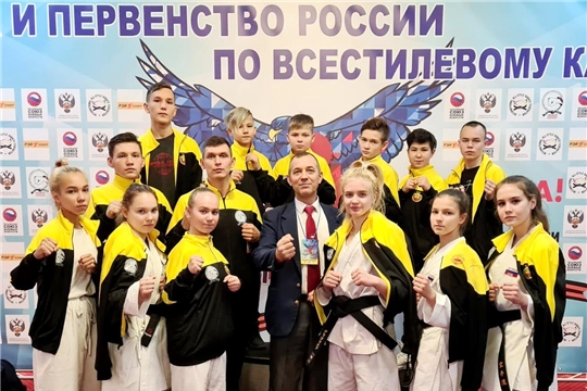 Сборная Чувашии по всестилевому каратэ вернулась с медалями первенства и Кубка России