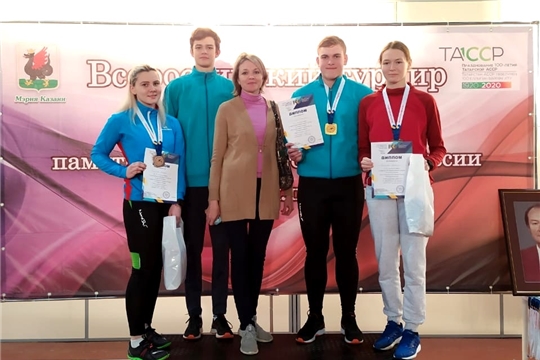 Сборная Чувашии вернулась с медалями Всероссийского легкоатлетического турнира