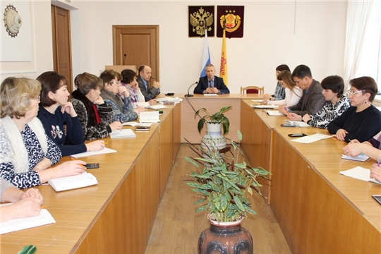 Семинар-совещание со специалистами городского и сельских поселений района Урмарского района