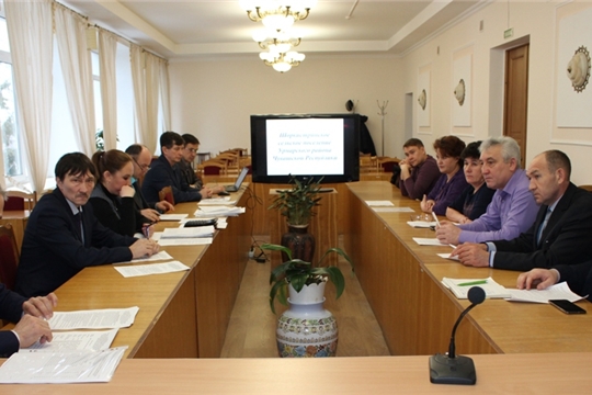 Рабочие встречи с активами Шоркистринского сельского и Урмарского городского поселений