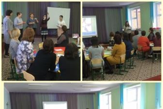 На базе детского сада "Родничок" состоялся районный семинар ассоциации педагогов-психологов, учителей-логопедов, социальных педагогов