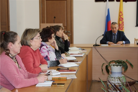Семинар-совещание со  специалистами городского и сельских поселений Урмарского района