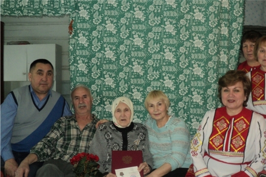 90-летний юбилей отметила труженица тыла Валентина Ивановна Семенова